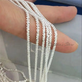 S925 Silver Glitter Sparkling Cauliflower Necklace