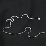 S925 Silver Glitter Sparkling Cauliflower Necklace