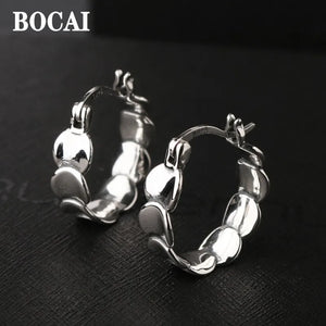 S925 Silver Fish Scales Earrings for Women