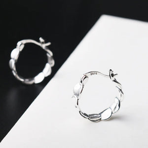 S925 Silver Fish Scales Earrings for Women