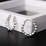S925 Silver Women's Earrings Couple Jewelry