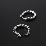 S925 Silver Women's Earrings Couple Jewelry