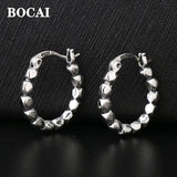 S925 Silver Women's Earrings Couple Jewelry