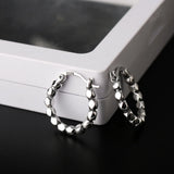 S925 Silver Women's Earrings Couple Jewelry