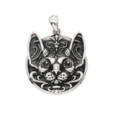 s925 Silver Hairless Cat / Pharaoh Cat Silver Coin Necklace Pendant