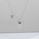 S925 Silver Angel Small Pendant for Men and Women