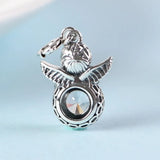S925 Silver Angel Small Pendant for Men and Women