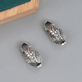 S925 Silver Jewelry Snake Head Pendant DIY Material Accessories