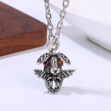 Real S925 Silver Jewelry Rabbit Head Ins Style Pendant