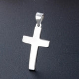 S925 Silver Cross Pendant for Women Clavicle Chain Gift