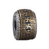 S925 Silver Ten Thousand Characters Amulet Bracelet