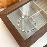 Cute Bear Cartoon Bracelet 925 Sterling Silver
