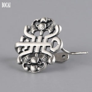 S925 Silver Bat Earrings Longevity Pattern Women