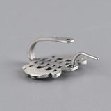 S925 Silver Bat Earrings Longevity Pattern Women