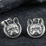 S925 Silver Bulldog Pendant for Men and Women