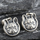 S925 Silver Bulldog Pendant for Men and Women