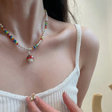 S925 Small Mushroom Pendant Women's Small Fresh