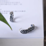 S925 Silver Earrings Christmas Cloud Ear Clips