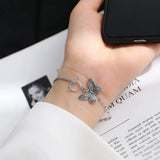 S925 Sterling Silver Bracelet Retro Character Thai Silver Personality