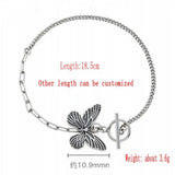 S925 Sterling Silver Bracelet Retro Character Thai Silver Personality