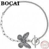 S925 Sterling Silver Bracelet Retro Character Thai Silver Personality