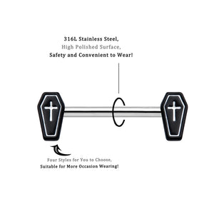 Cross Nipple Barbell Sexy Nipple Rings