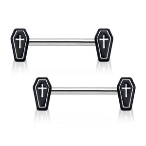 Cross Nipple Barbell Sexy Nipple Rings