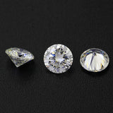 0.3ct 4mm D Round Brilliant Cut Moissanite Stone VVS1 Excellent Cut