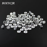 0.3ct 4mm D Round Brilliant Cut Moissanite Stone VVS1 Excellent Cut