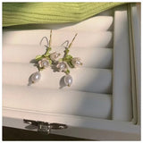 Pearl Lily of The Valley Flower Bangles & Bracelets Forest Series Bracelet