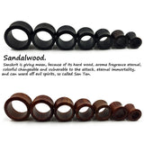 Sandwood Double Flared Hollow Ear Tunnel Plug Gauges