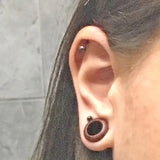 Sandwood Double Flared Ear Tunnel Plugs 8mm-20mm