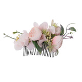 BOHO Bride Flower Hair Comb for Women Bridal Wedding Tiara