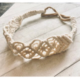 BOHO Woven Macrame Headband Wrap Hair Jewelry