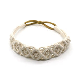 BOHO Woven Macrame Headband Wrap Hair Jewelry