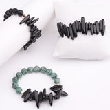 BOJIU Women Bracelet Natural Stone 10MM Beads Elastic BC176