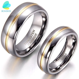Tungsten Carbide Ring for Anniversary Engagement Wedding Rings 6/8 mm