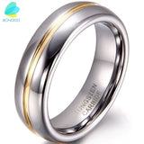 Tungsten Carbide Ring for Anniversary Engagement Wedding Rings 6/8 mm