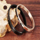 Stainless Steel Cross Rosegold Bracelets For Couples