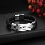 Personalized Stainless Steel Bracelets for Women and Men