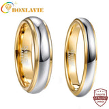 Tungsten Steel Ring Wedding Band 6mm 4mm Width