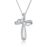 BONLAVIE 925 Silver Heart Pendant Necklace