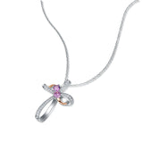 BONLAVIE 925 Silver Heart Pendant Necklace