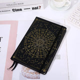 Constellation Hardcover Notebook, Leather Journal with Line/Inner Pocket