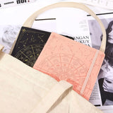 Constellation Hardcover Notebook, Leather Journal with Line/Inner Pocket