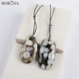 Natural Ocean Jaspers Stone Beads for Jewelry Making Pendant Bead WX1563