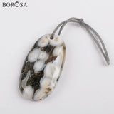 Natural Ocean Jaspers Stone Beads for Jewelry Making Pendant Bead WX1563