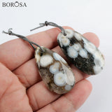 Natural Ocean Jaspers Stone Beads For Necklace Making WX1563
