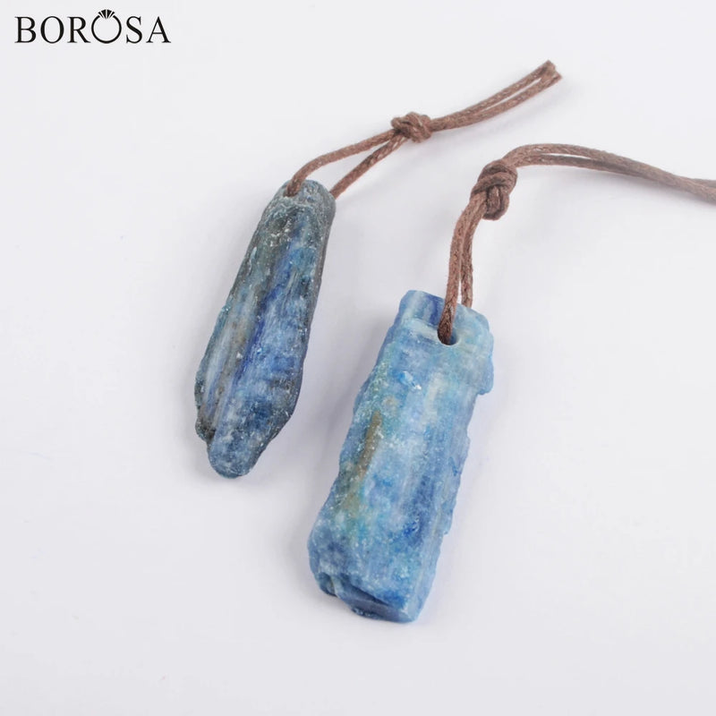 Irregular Kyanite Stone Beads for Jewelry Making WX1564