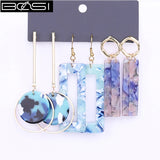 BOSI acrylic drop earrings set for women